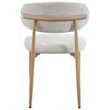 STOL IDA - beige/ekfärgad, Design, metall/trä (50/80/57cm) - Mömax
