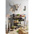 Regal Schwarz/naturfarben - Schwarz/Naturfarben, LIFESTYLE, Holz/Holzwerkstoff (83/40/82,5cm) - MÖMAX modern living