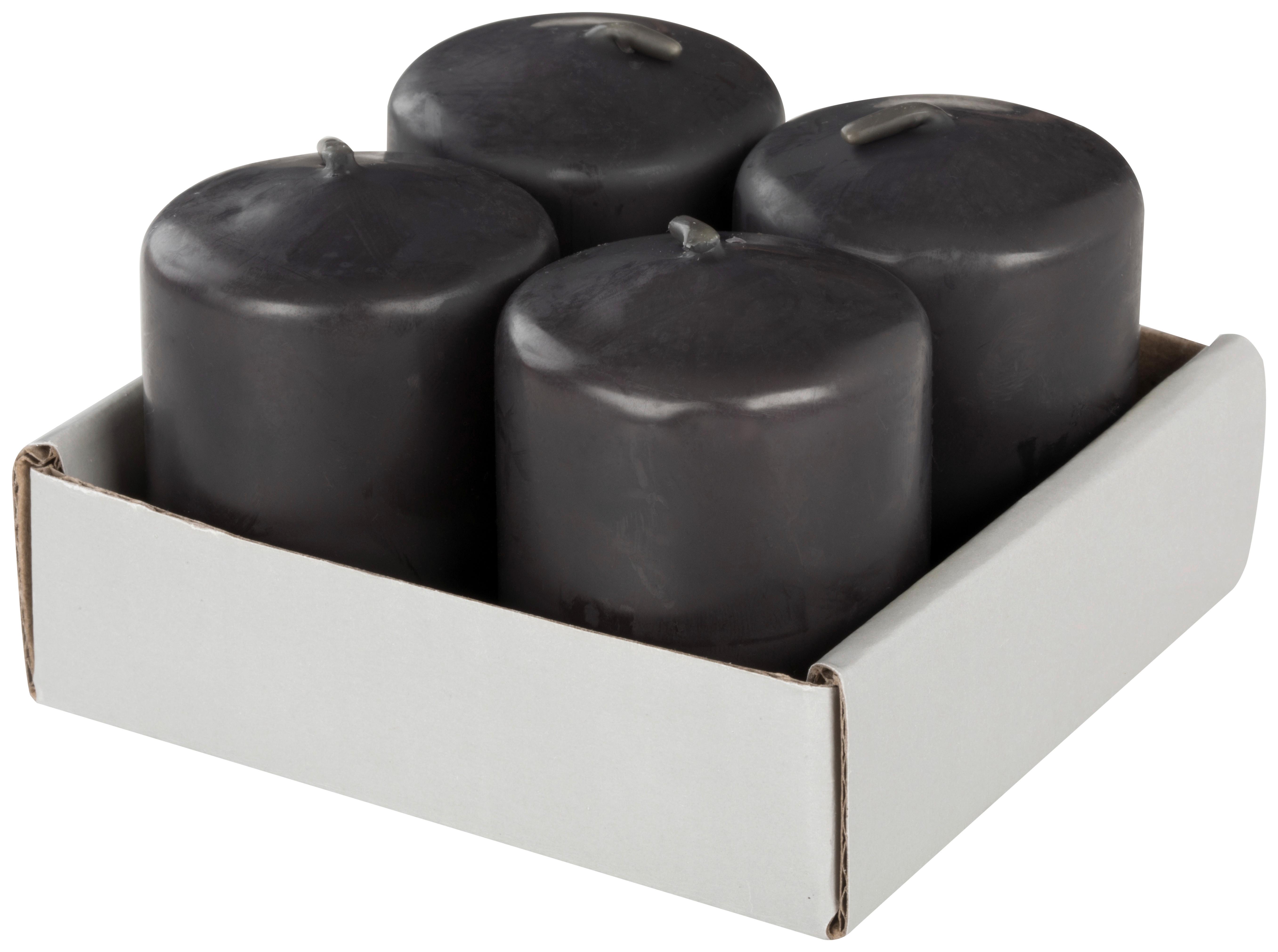 Stumpenkerze Katrinja In Diversen Farben - Weiss/Beige (3,8/5cm) - Modern Living