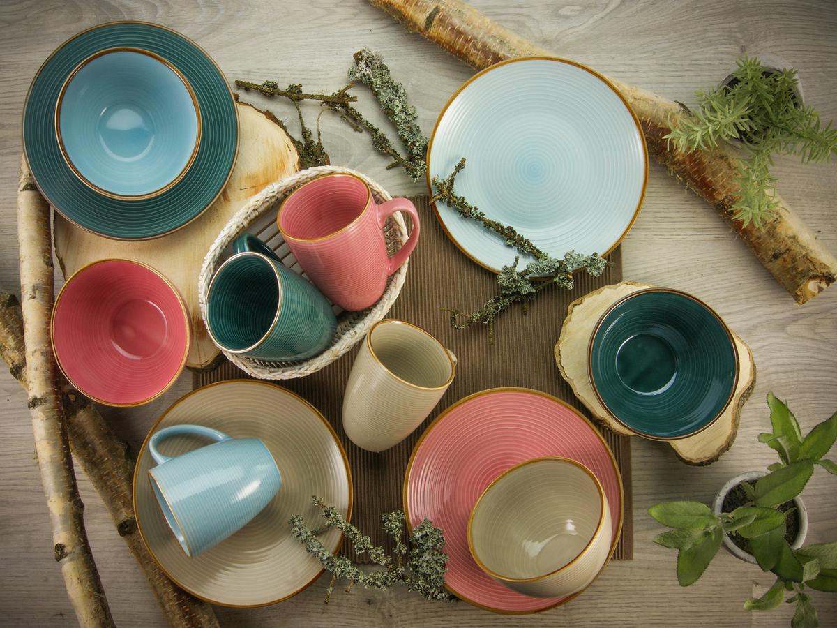 Kavni Servis Cosy Morning, 12-Delni - večbarvno, keramika - Creatable