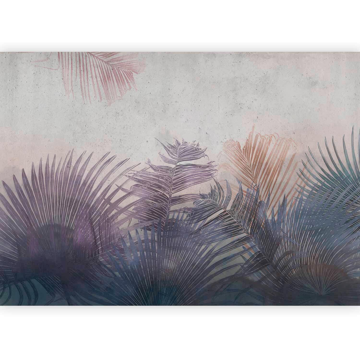 Fototapeta Hot Afternoon, 450x315cm - vijolična/siva, Trendi, tekstil (450/315cm) - artgeist