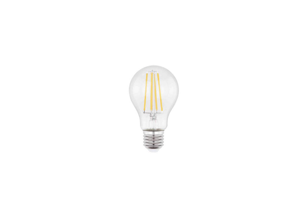 LED Fényforrás 7w E27 - átlátszó, Üveg (6/10,6cm) - Globo