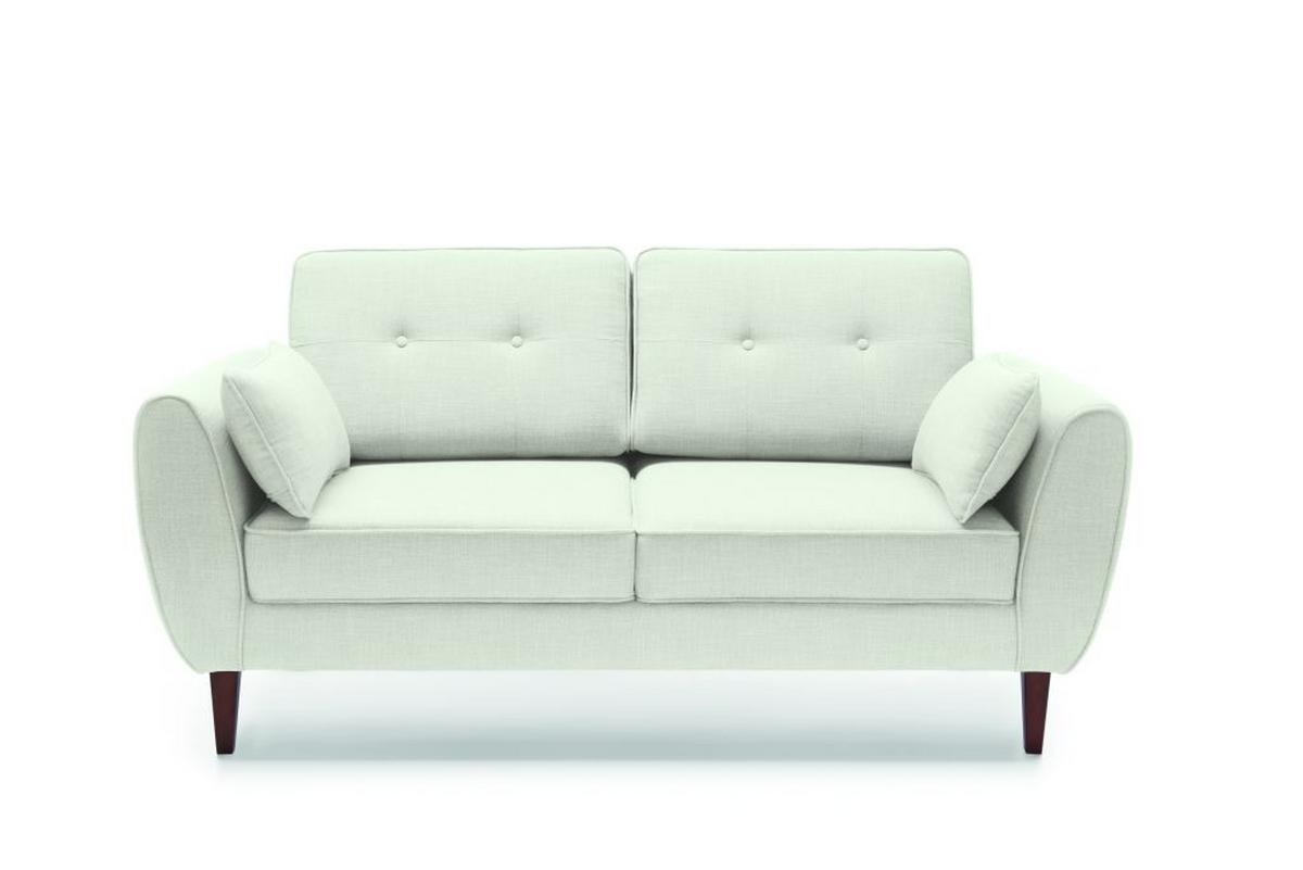 Canapea cu 2 locuri CANDY - gri deschis, Modern, lemn/textil (187/86/94cm) - Modern Living