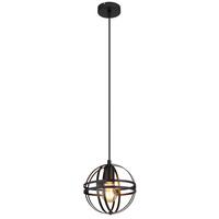 Hängeleuchte Tamara max. 60 Watt - Schwarz, KONVENTIONELL, Metall (20/120cm) - Globo