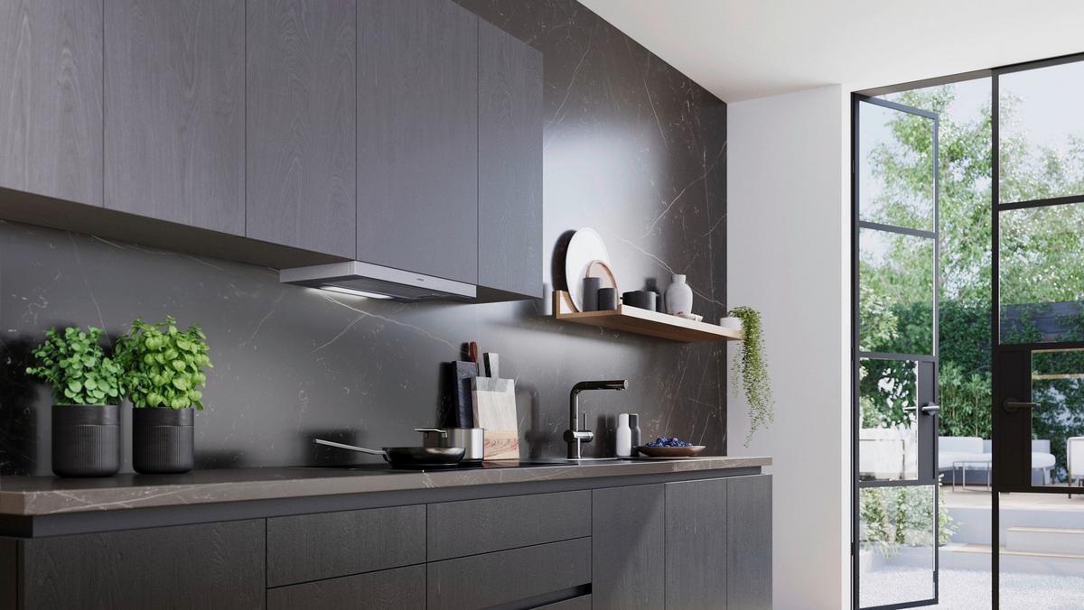 Dunstabzugshaube LI63TAC50 - Silberfarben, MODERN, Metall (59,8/18/28cm) - Siemens