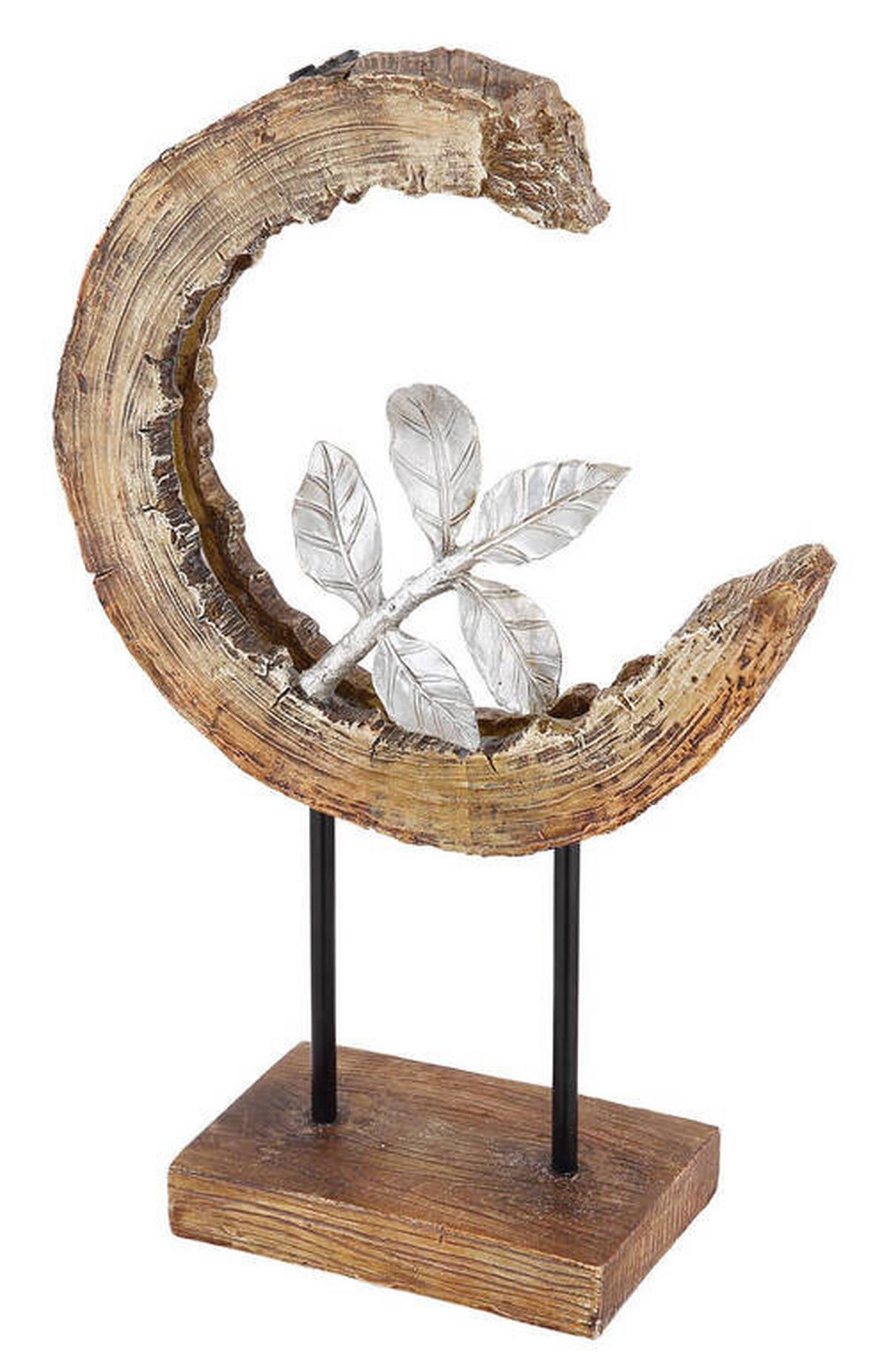 Solarna Svetilka Moon, S Sijalko - srebrne barve/črna, Design, kovina/umetna masa (24/10/52cm) - Globo