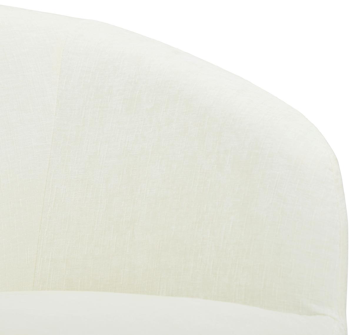 FOTEL KOKTAJLOWY KRANJ - écru/kremowy, Design, drewno/tkanina (72/71/74cm) - MID.YOU
