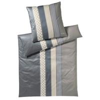 POŚCIEL JOOP! 4069 CORNFLOWER STRIPES - antracytowy/szary, Design, tkanina (240/220cm) - Joop!