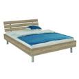 Futonska Postelja Belia - aluminij/hrast, Konvencionalno, kovina/les (120/200cm) - Mömax modern living Futonska Postelja Belia - aluminij/hrast, Konvencionalno, kovina/les (120/200cm) - Mömax modern living