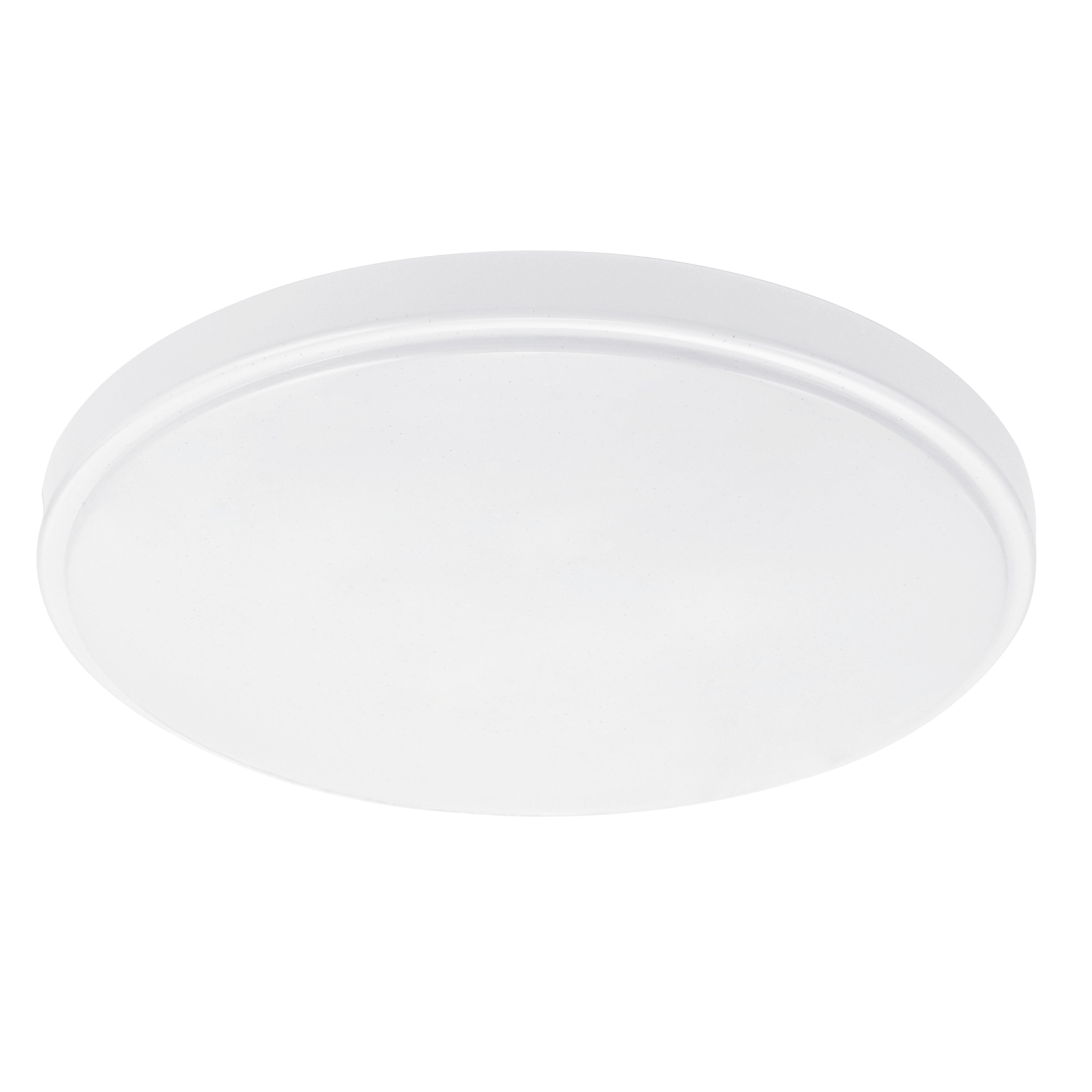 LAMPA SUFITOWA NORMA - opal, Konventionell, tworzywo sztuczne/metal (30cm) - Modern Living