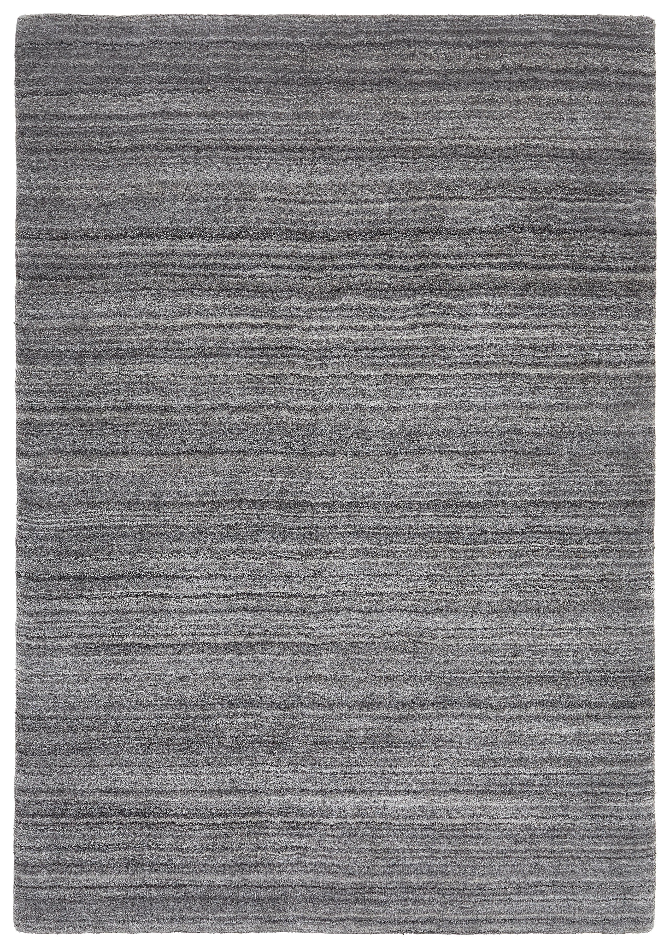 DYWAN WEŁNIANY LHOTSE - kolor srebrny, Basics, tkanina (130/190cm) - Cazaris