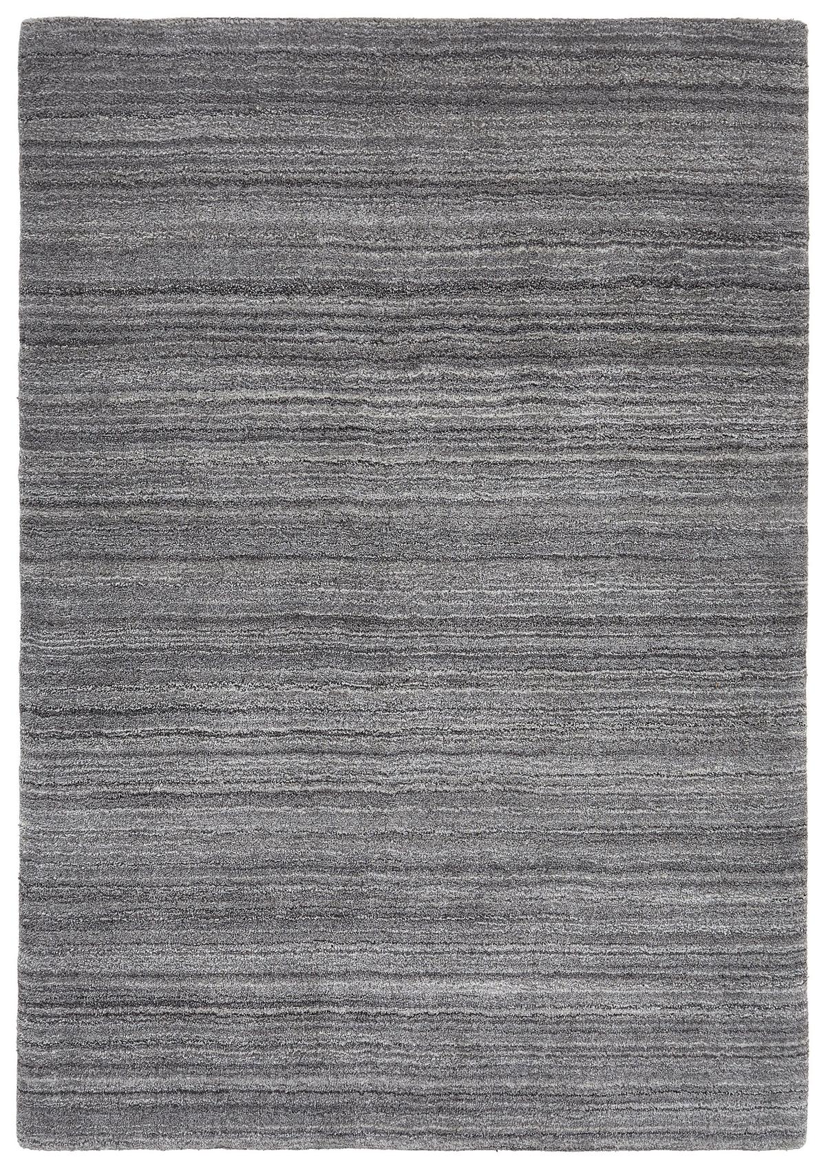 DYWAN WEŁNIANY LHOTSE - kolor srebrny, Basics, tkanina (130/190cm) - Cazaris