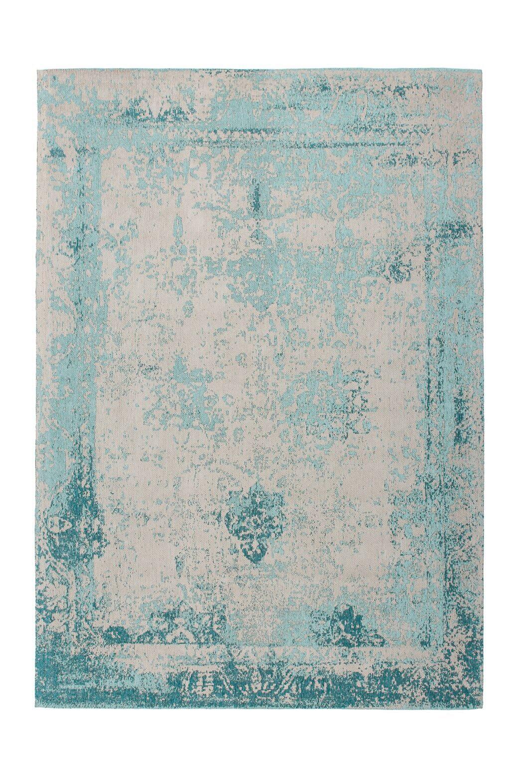 FLACHWEBETEPPICH NOSTALGIA 285 TÜRKIS - Türkis, Konventionell, Textil (120/170cm) - Kayoom