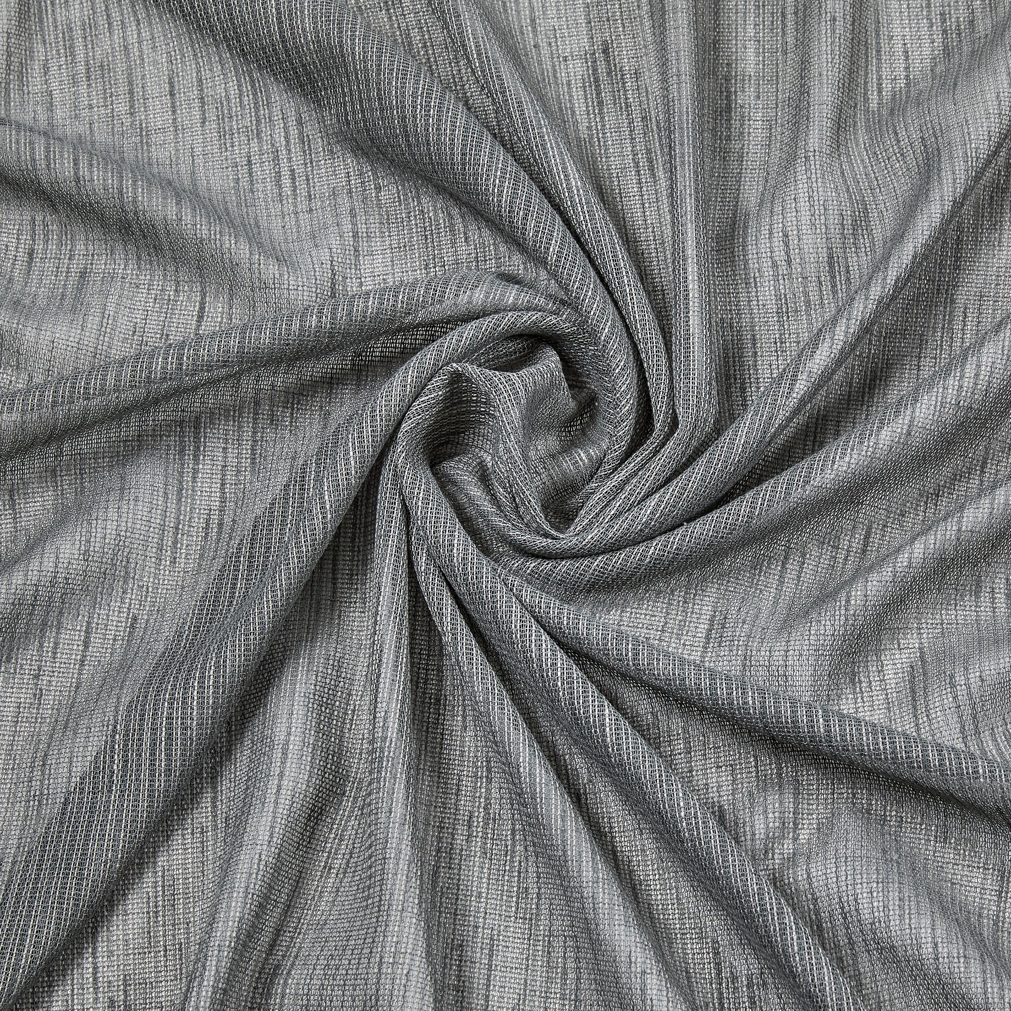 Készfüggöny Eva - szürke, Romantik / Landhaus, textil (140/255cm) - Premium Living