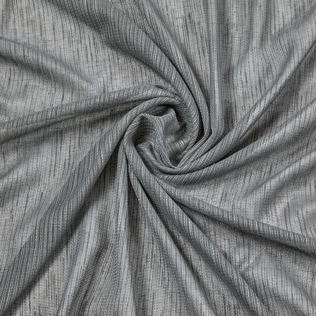 Készfüggöny Eva - szürke, Romantik / Landhaus, textil (140/255cm) - Premium Living