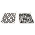 Topflappen Shiva in Schwarz/Weiß - Schwarz/Weiß, LIFESTYLE, Textil (20/20cm) - Mömax modern living