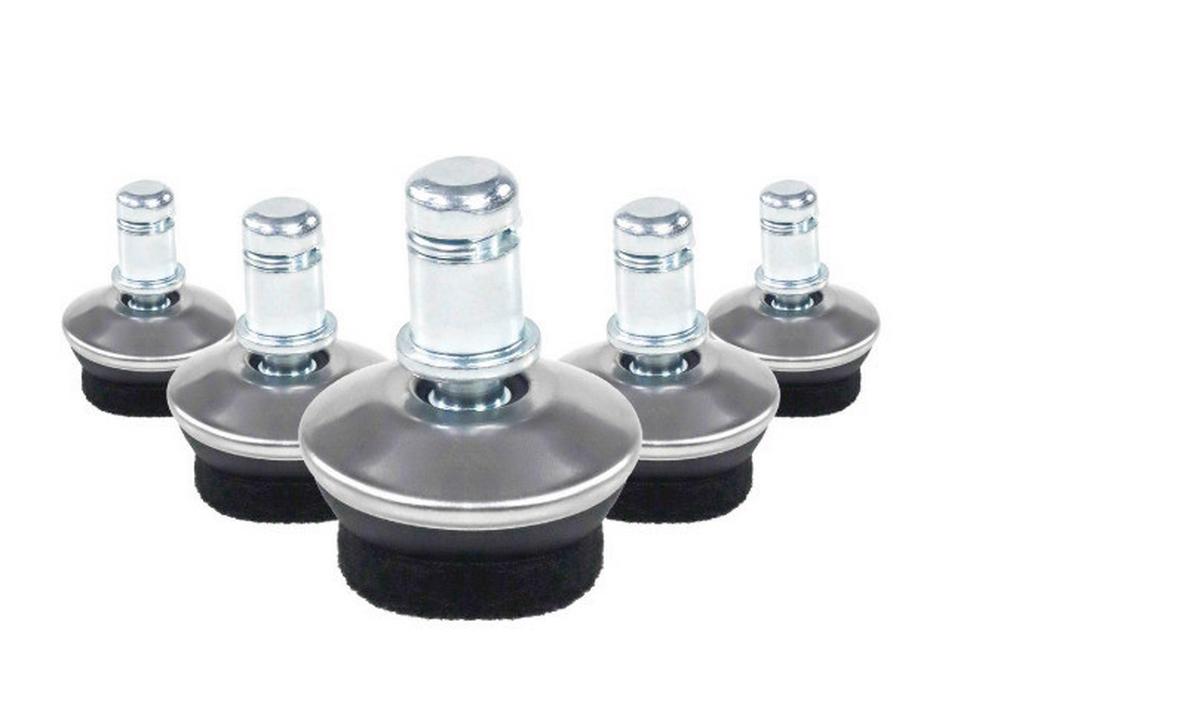 Set Podlog Iz Klobučevine Stand Fz, 5-Delni - srebrne barve, Moderno, tekstil (3,5/3,6/3,5cm) - MID.YOU