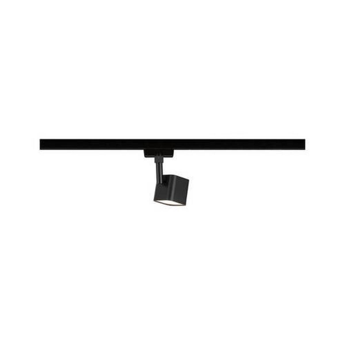 Schienensystem-Strahler Urail Muri Schwarz max. 4 Watt - Schwarz, Design, Glas/Metall (14/5/5cm) - Paulmann