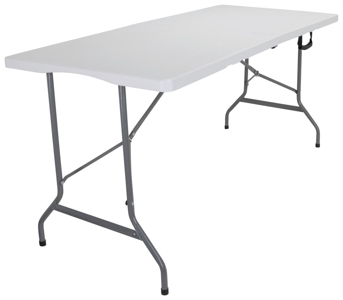 Pisalna Miza Easy Up Multi Ii, Bela - srebrne barve/bela, Moderno, kovina/umetna masa (70/152/74cm) - MID.YOU
