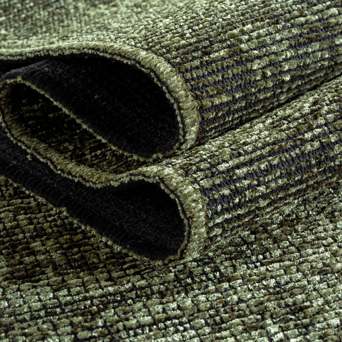 Ravno Tkana Preproga Space, Zelena, 200x290cm - zelena, Basics, tekstil (200/290cm) - Novel