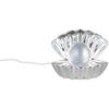 LED-DEKORATIONSLAMPA ALFRED - kromfärg, Modern, plast (17,5/12,5/14,5cm) - Mömax
