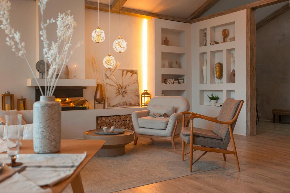 LED-HÄNGELEUCHTE 16047-3H VIRINA - Klar/Transparent, Konventionell, Glas/Kunststoff (42/15cm) - Globo