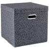 Škatla Za Shranjevanje Ethical Cashmere - črna, Romantika, kovina/karton (33/32/33cm) - Mömax