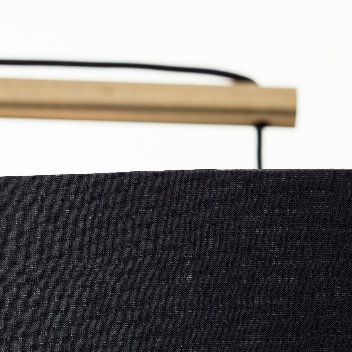 LAMPA STOJĄCA 94605L78 ANNICE STA1 - kolor mosiężny/czarny, Design, metal/tkanina (160/192,5/50cm) - Brilliant