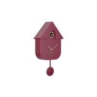 ZEGAR ŚCIENNY MODERN CUCKOO ORO - fiolet, Basics, tworzywo sztuczne (41/21.5cm) - Karlsson