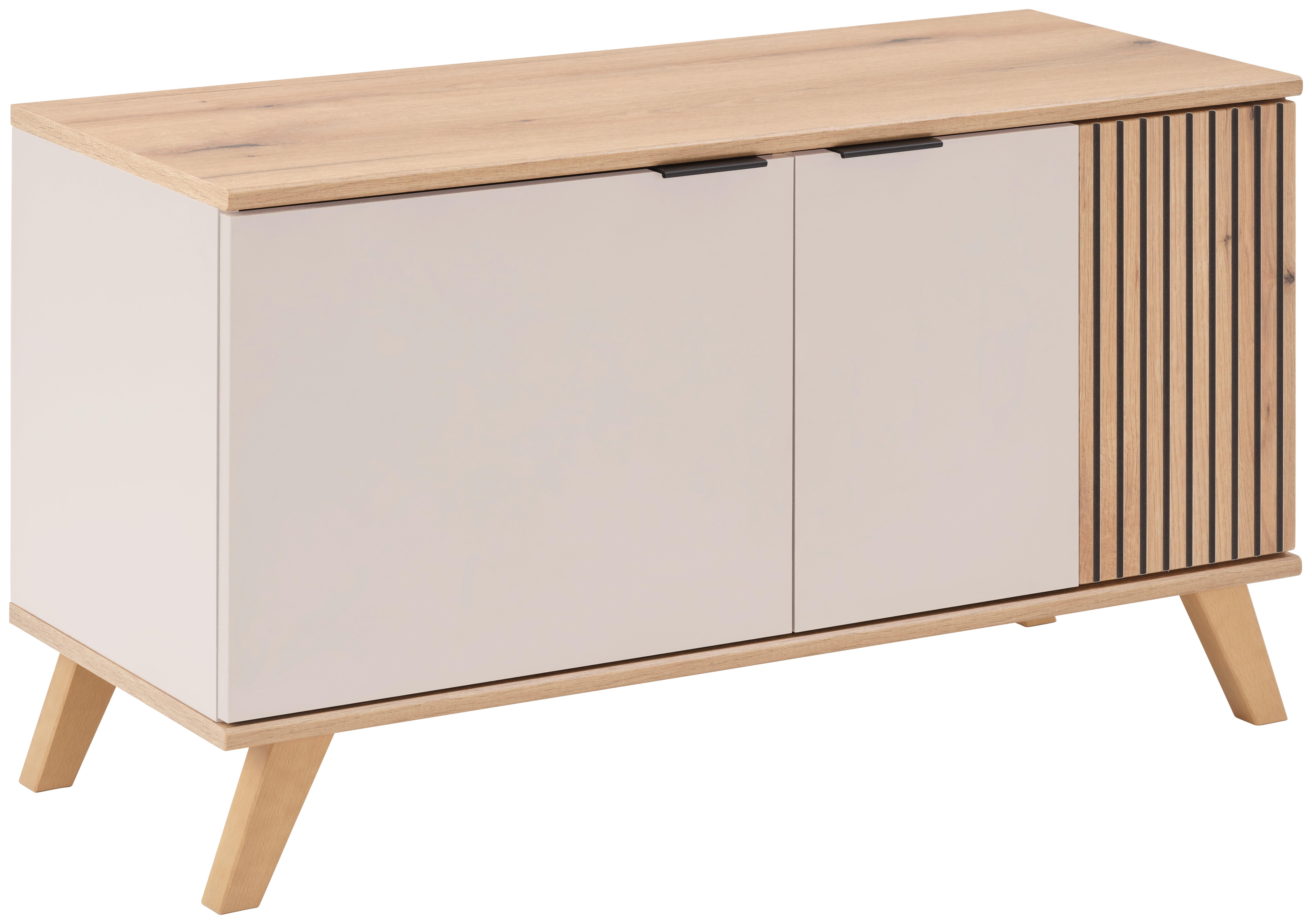 Klupa Za Predsoblje Clever - kašmir/boje hrasta, Moderno, drvni materijal/drvo (90/52/38cm) - Modern Living