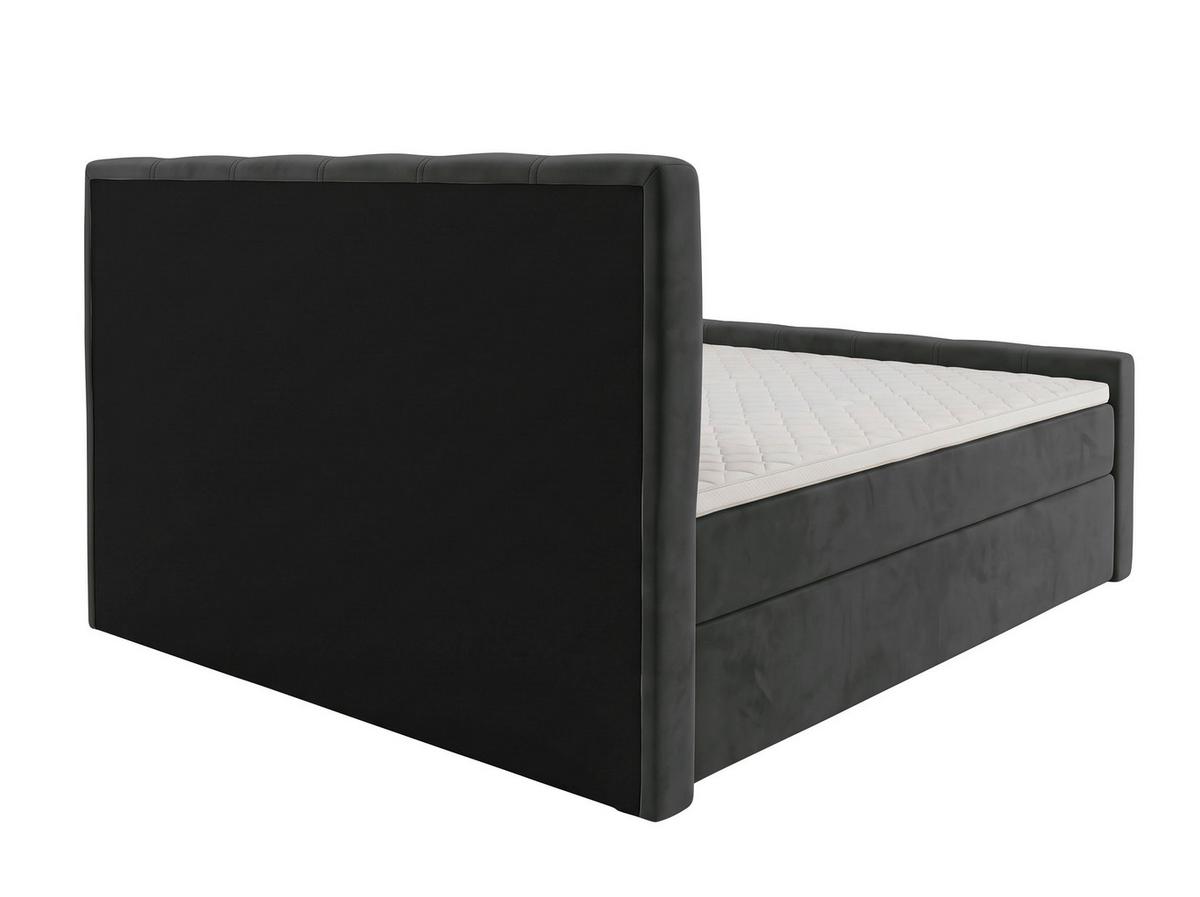 Boxbett Dana  Plus -Based- - Schwarz, Kunststoff/Textil (160/200cm) - Based