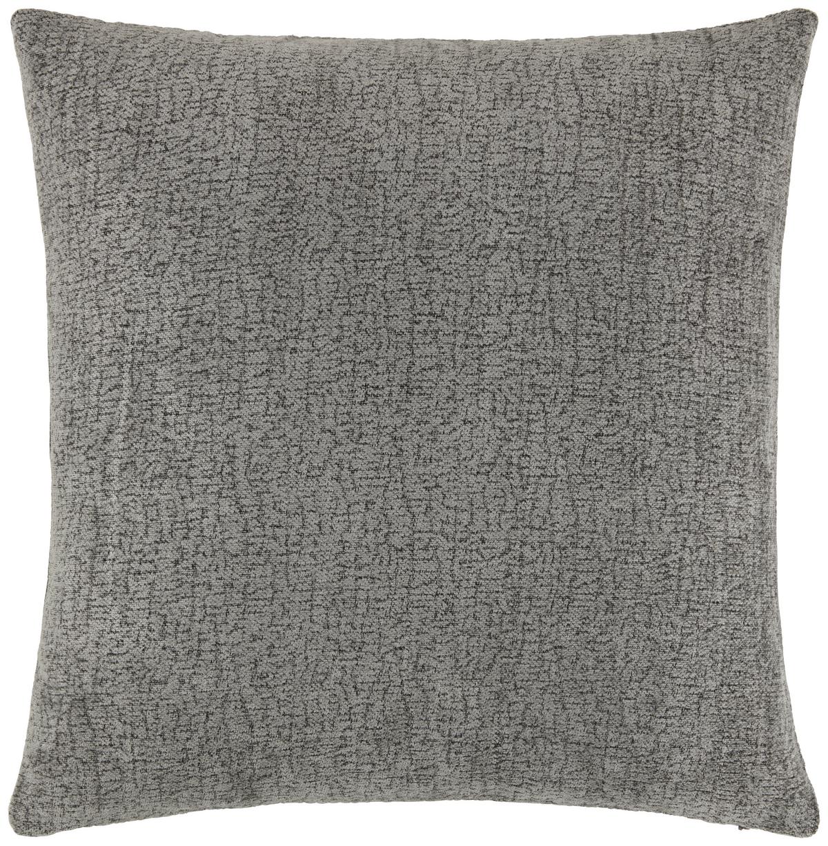 Kissenhülle Roger in Anthrazit ca. 50x50cm - Anthrazit, Basics, Textil (50/50cm) - Premium Living