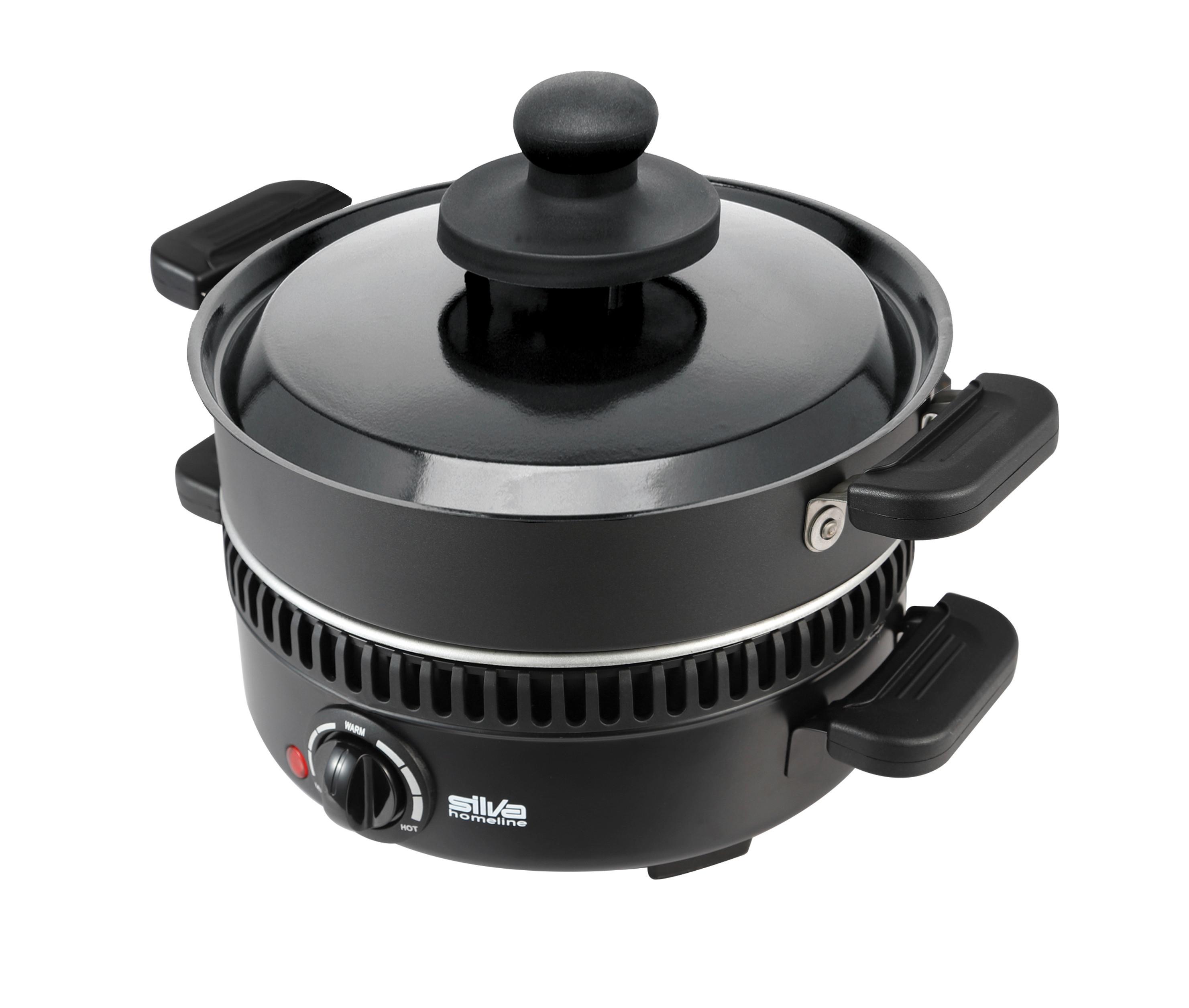 OPIEKACZ WIELOFUNKUNKCYJNY SILVA PK-M 800 - czarny, Konventionell, tworzywo sztuczne (26/25cm) - Silva Schneider