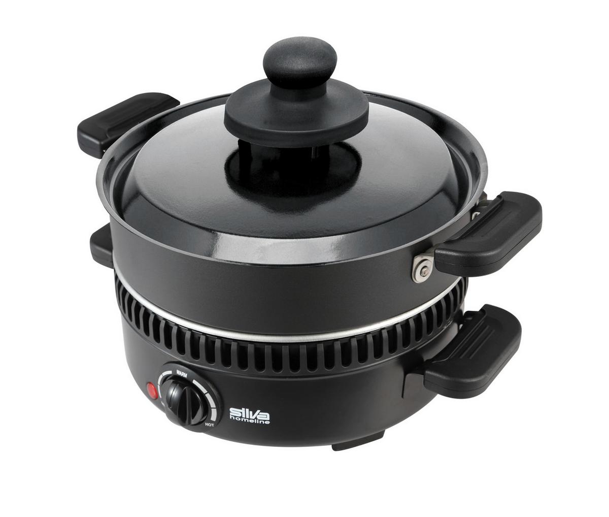 OPIEKACZ WIELOFUNKUNKCYJNY SILVA PK-M 800 - czarny, Konventionell, tworzywo sztuczne (26/25cm) - Silva Schneider