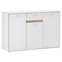 Comodă SLOT 3T - gri deschis, Modern, material pe bază de lemn (138,4/90/40cm) - Modern Living