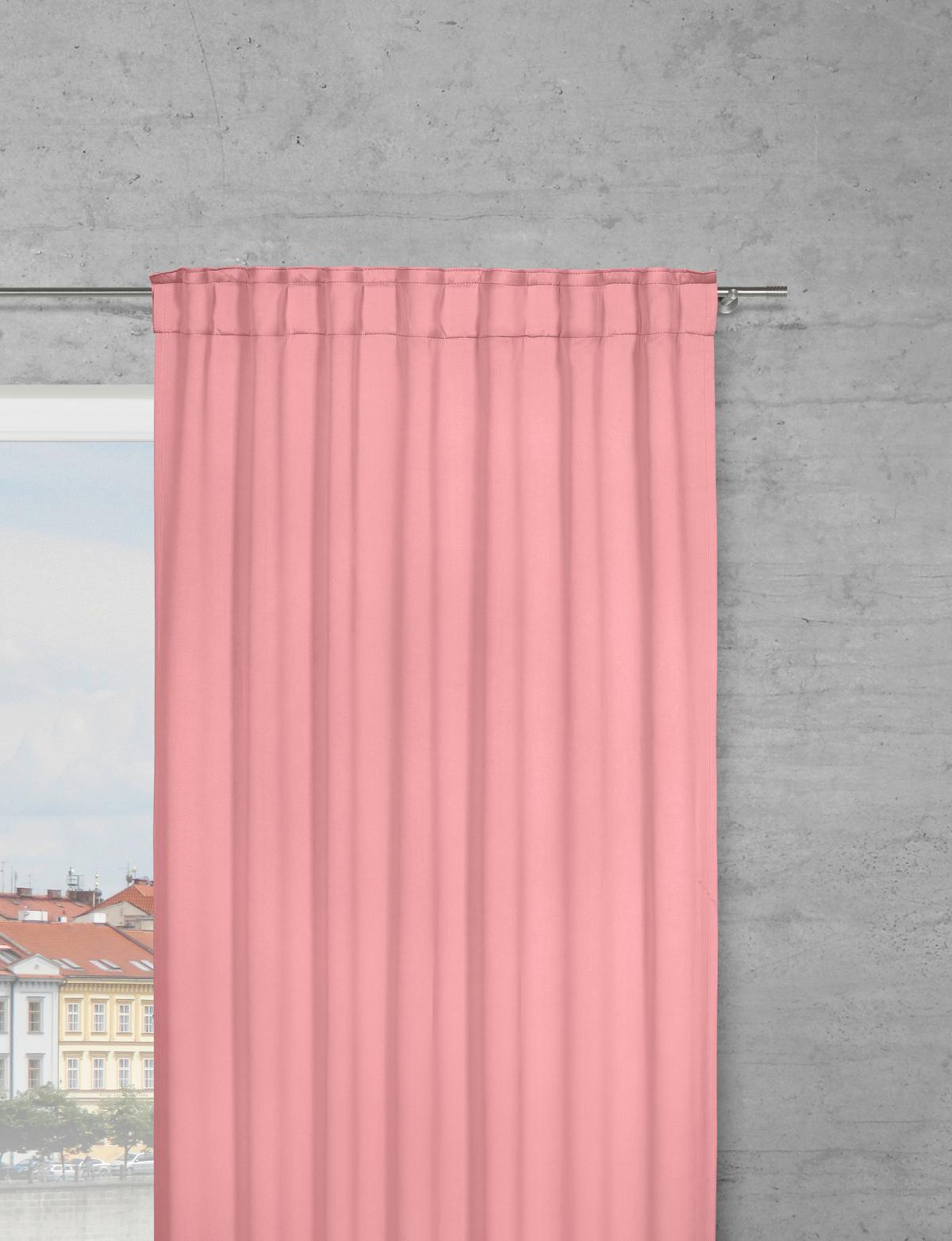 Verdunkelungsvorhang Riccardo Altrosa Ca. 140x245cm - Altrosa, Modern, Textil (140/245cm) - Premium Living