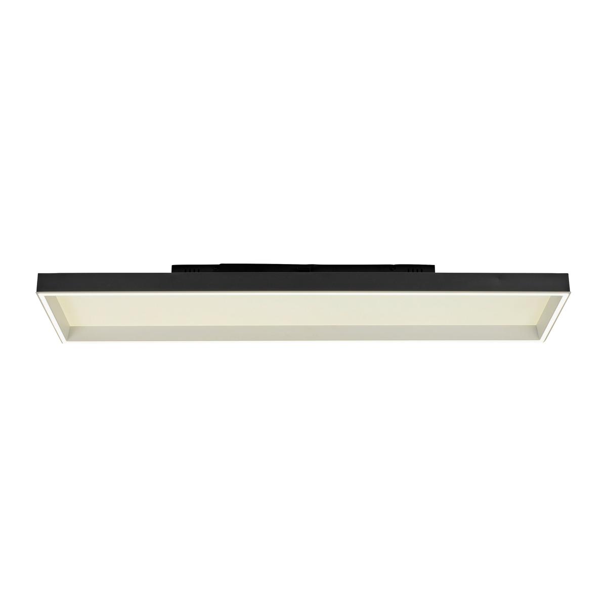 LAMPA SUFITOWA LED 6317-18 Q-MAGONG - czarny, Basics, tworzywo sztuczne/metal (120/30/8.4cm) - Paul Neuhaus