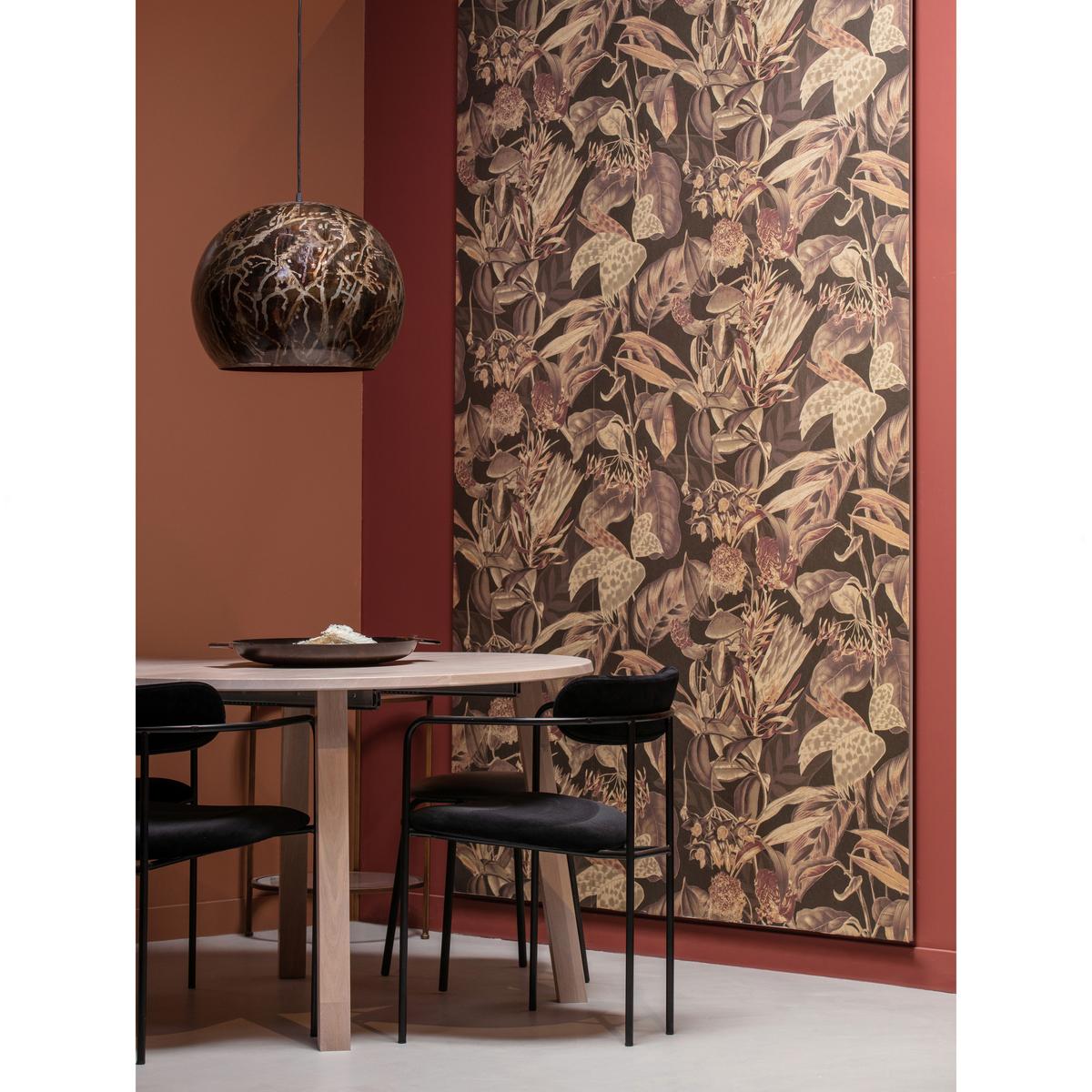 Armlehnstuhl-Set Ivy Schwarz B: 52cm - Schwarz, MODERN, Textil/Metall (52/74/50cm) - Livetastic