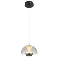 Viseča Led-svetilka 16022 - črna, Design, kovina/umetna masa (23/120cm) - Globo