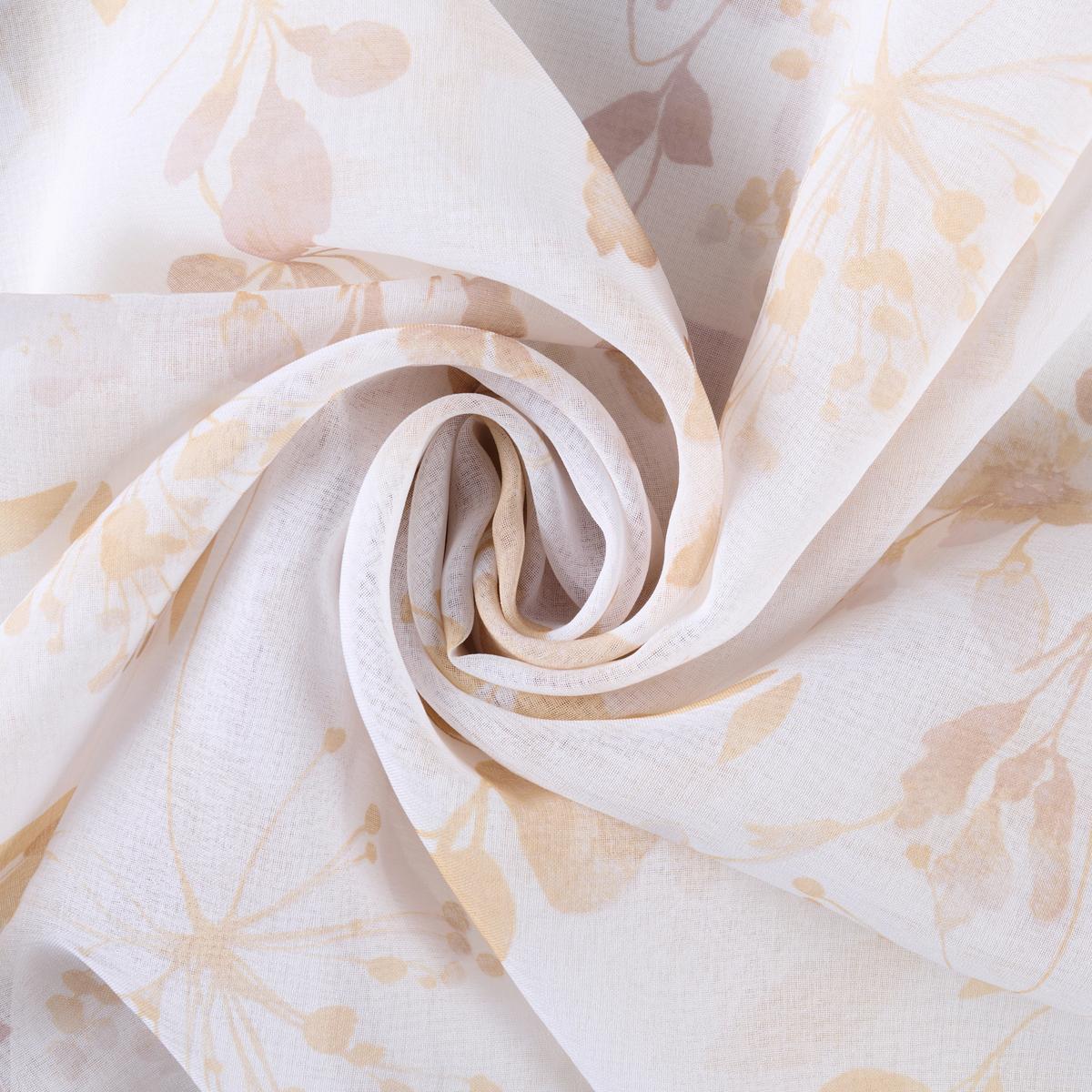 Draperie confecționată Olivia - galben deschis, textil (140/245cm) - Mömax