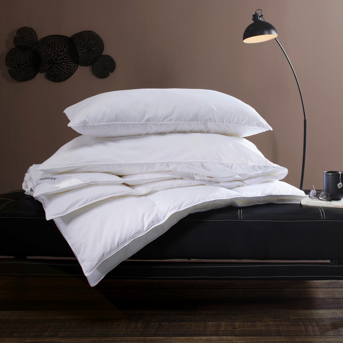 Pernă pentru dormit Vegadown - alb, Konventionell, textil (70/90cm) - Premium Living