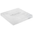 Serviette Mr&mrs Weiß/silber - Silberfarben/Weiß, Papier (33/33cm)