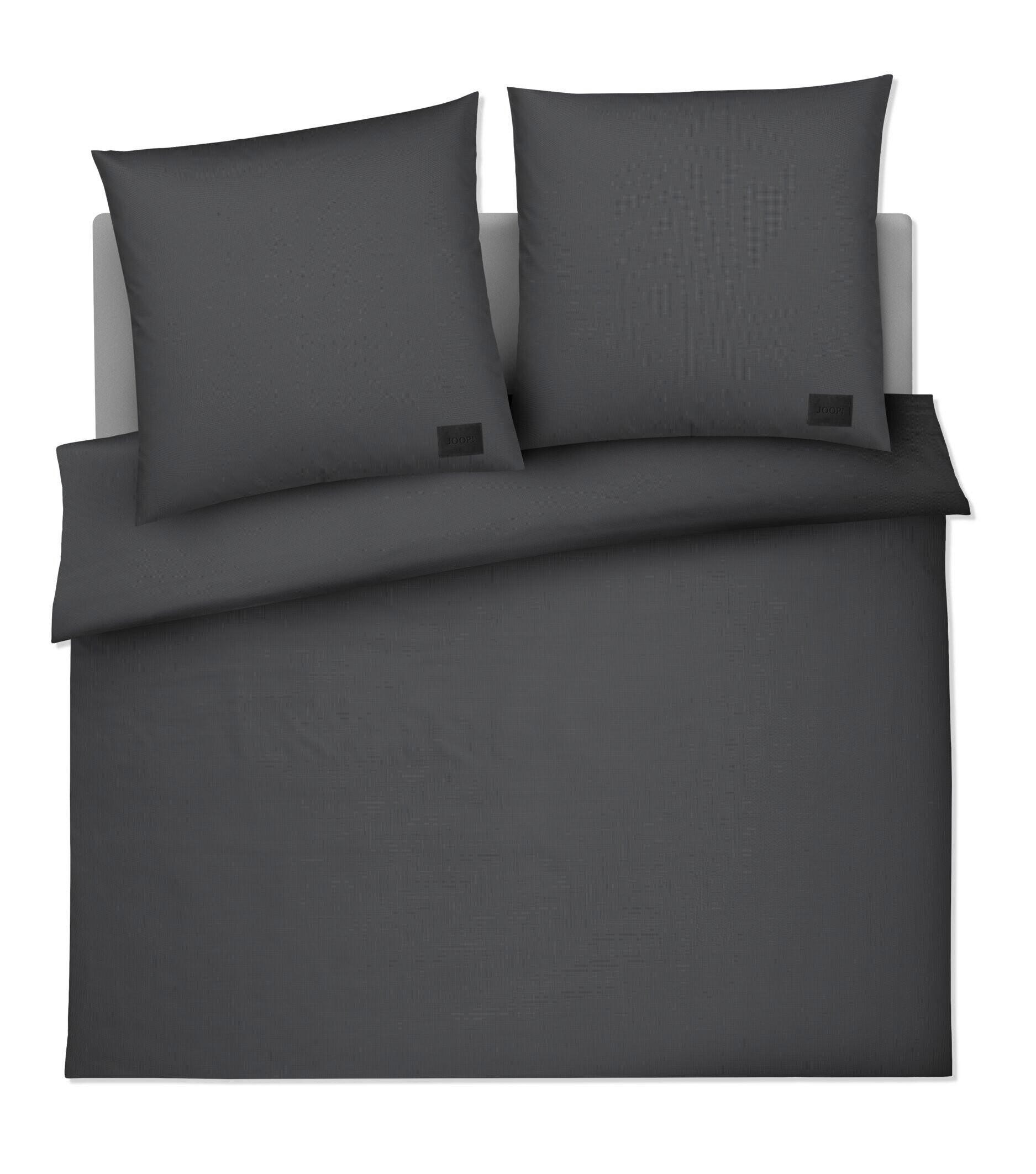 POŚCIEL JOOP! SOFT - antracytowy, Basics, tkanina (200/200cm) - Joop!