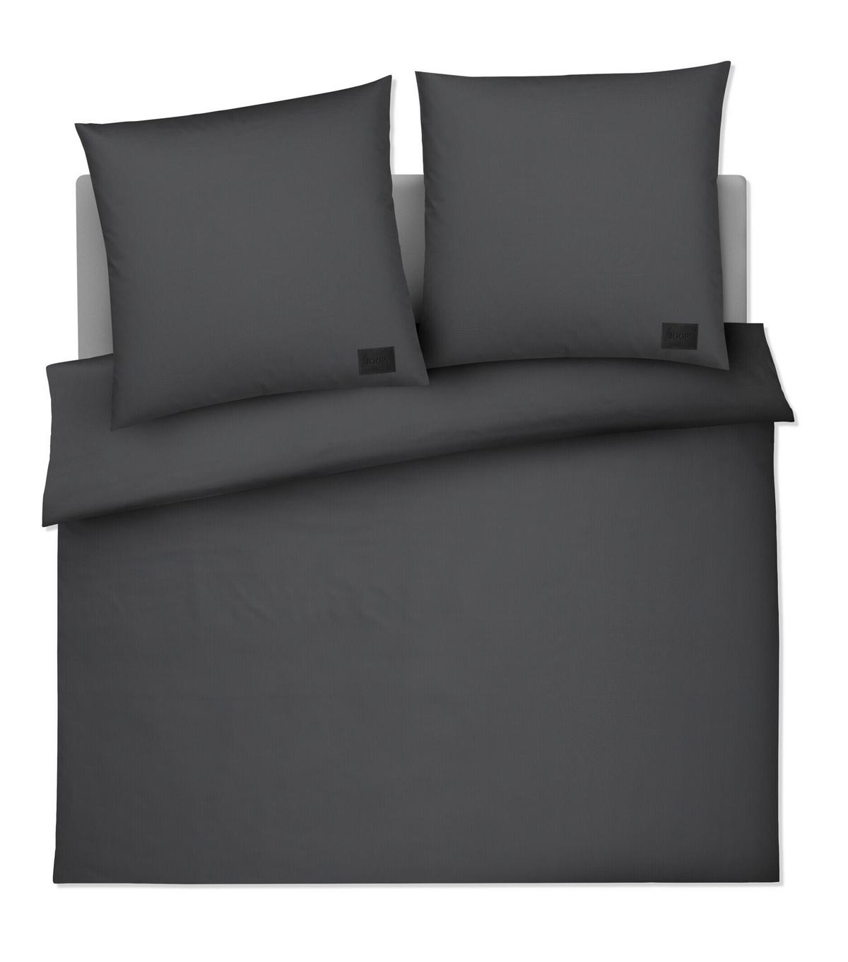 POŚCIEL JOOP! SOFT - antracytowy, Basics, tkanina (200/200cm) - Joop!