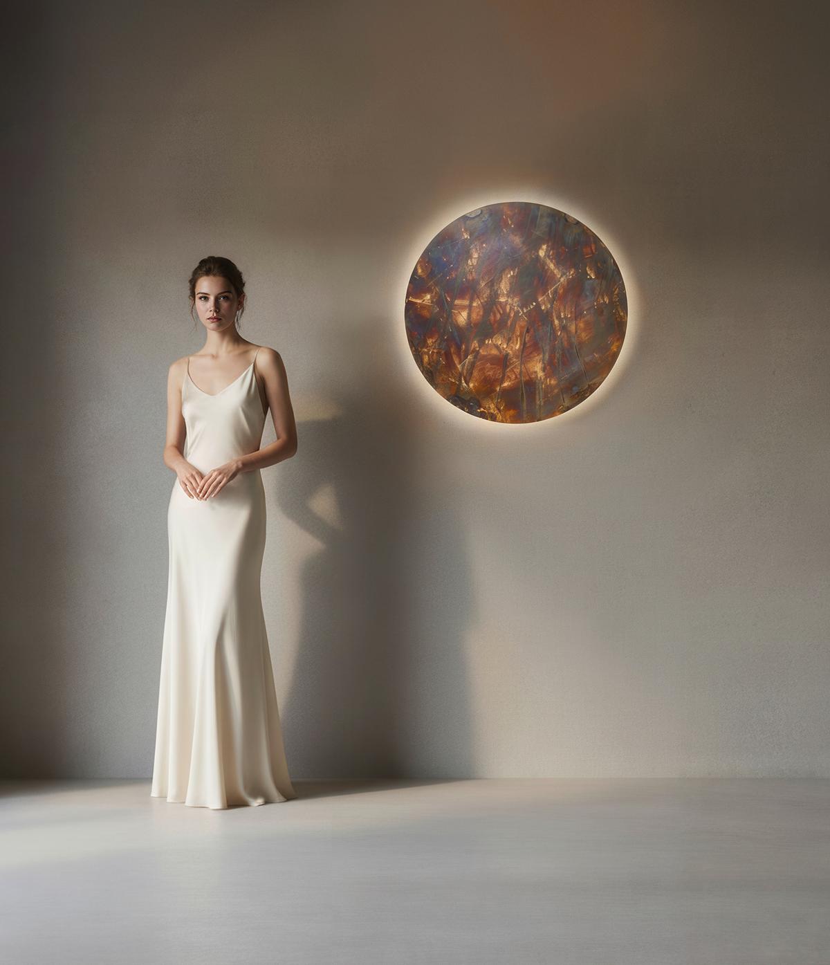 KINKIET LED 661.33 LUNA - różnokolorowy, Lifestyle, metal (60cm) - Ambiente