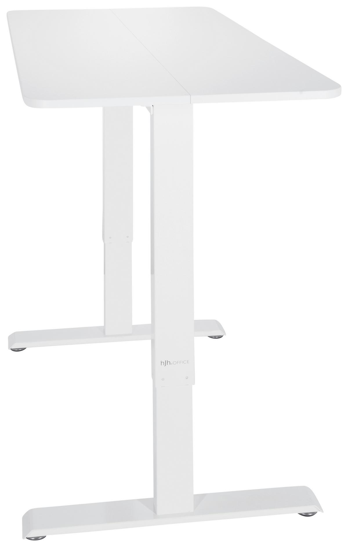 Dvižna Miza Stand Cr, Bela - bela, Moderno, kovina/leseni material (120/74/60cm) - MID.YOU