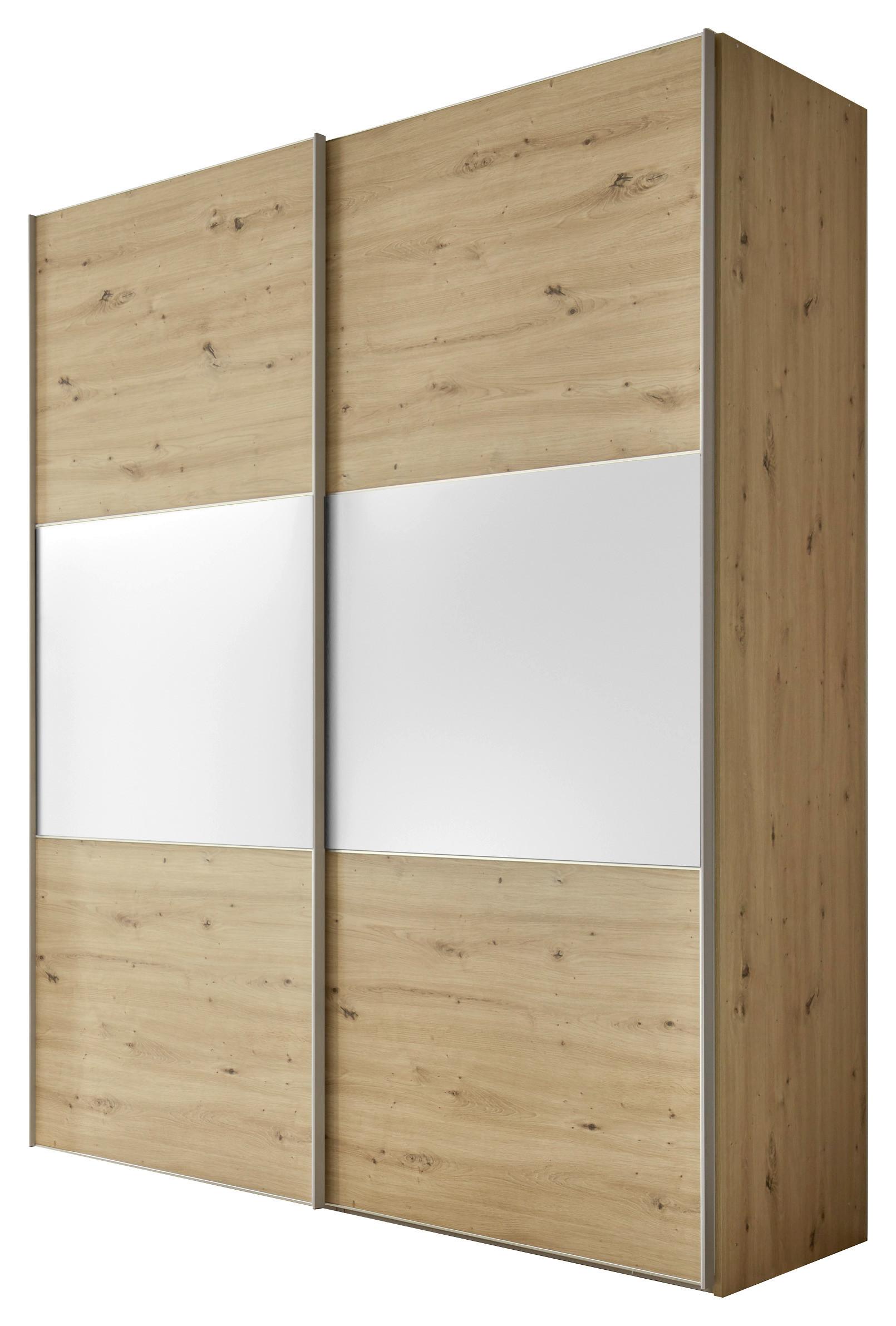 Ormar S Kliznim Vratima Includo - bijela/hrast Artisan, Design (167/222/68cm) - Premium Living