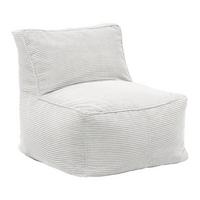 Sitzsack Caroline Weiß - Weiß, MODERN, Textil (75/84/88cm) - Mömax