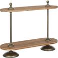 Konsole in Naturfarben aus Echtholz - Naturfarben, Holz/Metall (38/90/110cm) - PREMIUM LIVING