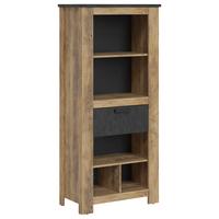 Etajeră RAPALLO - castaniu, Modern, material pe bază de lemn (74/162,3/38,5cm) - Modern Living